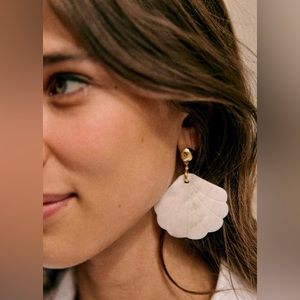 Sezane Gloria Earrings brand new RARE!!